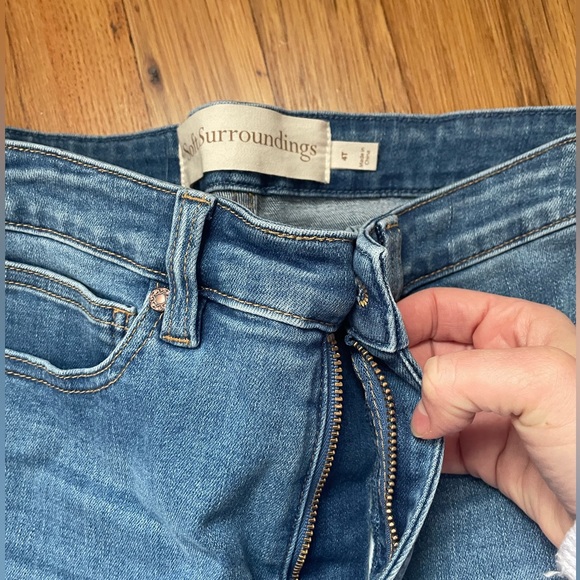 Soft Surroundings Bootcut jeans, high rise in TALL size 4 - Picture 4 of 6